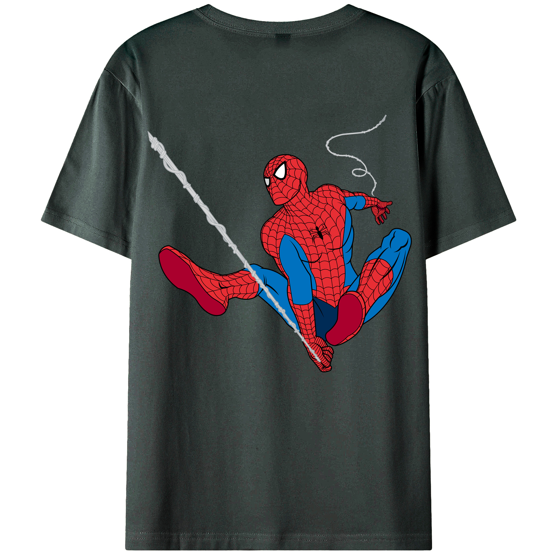 （画像用） アベンジャーズ The Avengers 綿100％ メンズ半袖Tシャツ（バックプリント） 通気性